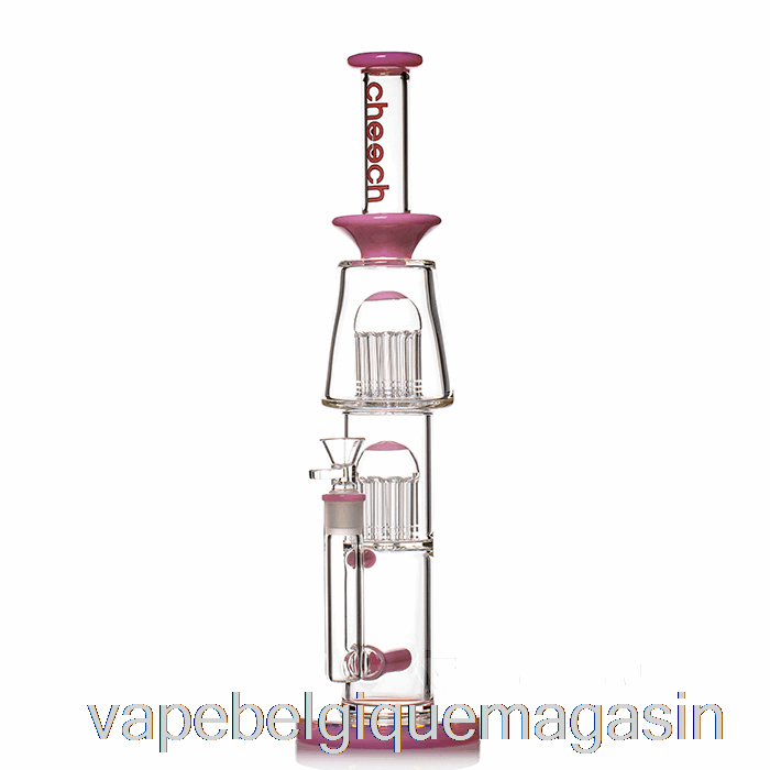 Vape Belgique Cheech Glass Double Arbre Bang En Ligne Rose
